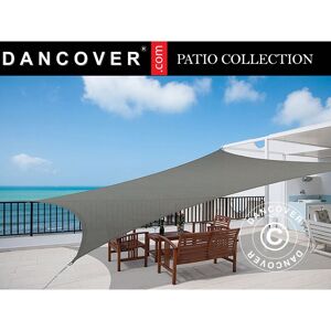 Dancover - Sun sail 5x5 m, Square, Anthracite Dancover - Sun sail 5x5 m, Square, Anthracite