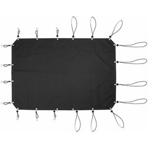 TLILY Sunshade Mesh Shade Top Cover Provides Roof UV Sun Protection for 2 Door 2021 2022 2023 Accessories TLILY Sunshade Mesh Shade Top Cover Provides Roof UV Sun Protection for 2 Door 2021 2022 2023 Accessories