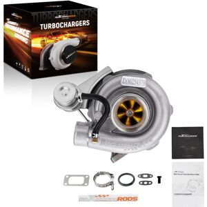 MAXPEEDINGRODS T3 T04E a/r .50 Turbine a/r .63 V-band Universal Turbo for 1.5- 2.5L 4 6 cyl MAXPEEDINGRODS T3 T04E a/r .50 Turbine a/r .63 V-band Universal Turbo for 1.5- 2.5L 4 6 cyl