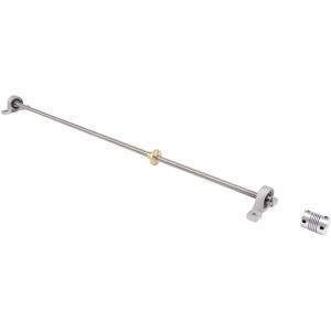 TLILY T8 8mm 500mm Lead Screw Rod with Nut Pillow Block Mounted cnc Set For 3D Printer TLILY T8 8mm 500mm Lead Screw Rod with Nut Pillow Block Mounted cnc Set For 3D Printer