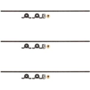 TLILY T8x2 8mm 500mm Lead Screw Rod w/ Nut Pillow Block Mounted cnc Set For 3D Printer X3 I143919 TLILY T8x2 8mm 500mm Lead Screw Rod w/ Nut Pillow Block Mounted cnc Set For 3D Printer X3 I143919