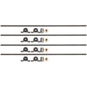 TLILY T8x2 8mm 500mm Lead Screw Rod W/ Nut Pillow Block Mounted CNC Set For 3D Printer X4 I143919 TLILY T8x2 8mm 500mm Lead Screw Rod W/ Nut Pillow Block Mounted CNC Set For 3D Printer X4 I143919