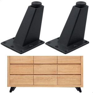 LINGHHANG Table Legs for Furniture, Sofa - Suitable for Cabinets, Coffee Tables, TVs and Other Furniture, Adjustable Height, 4 Pieces, 8 x 7 x 6.3 cm, Sturdy, LINGHHANG Table Legs for Furniture, Sofa - Suitable for Cabinets, Coffee Tables, TVs and Other Furniture, Adjustable Height, 4 Pieces, 8 x 7 x 6.3 cm, Sturdy,