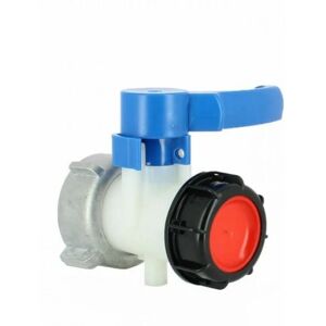 Csparkv - Tank valve - S75X6 nut and S60X6 outlet - Schütz compatible Csparkv - Tank valve - S75X6 nut and S60X6 outlet - Schütz compatible