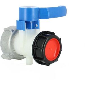 Ikodm - Tank valve - S75X6 nut - Schütz compatible - RWRconnection and other accessories for water recovery tank Ikodm - Tank valve - S75X6 nut - Schütz compatible - RWRconnection and other accessories for water recovery tank