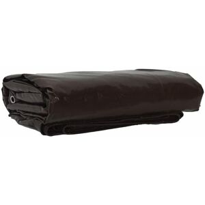 Tarpaulin 650g / m² Brown 4 x 5 m Canvas with PVC Coating vidaXL Tarpaulin 650g / m² Brown 4 x 5 m Canvas with PVC Coating vidaXL