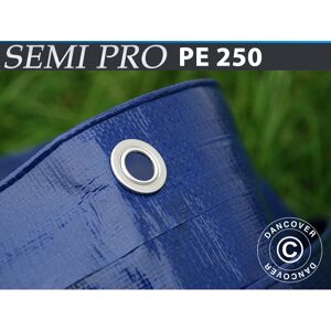 Dancover - Tarpaulin 6x12 m, pe 250 g/m², Blue Dancover - Tarpaulin 6x12 m, pe 250 g/m², Blue