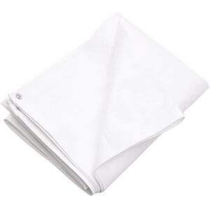 vidaXL Tarpaulin 8x12m White HDPE Cover - Tarpaulin vidaXL Tarpaulin 8x12m White HDPE Cover - Tarpaulin