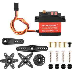 TLILY Td-8120Mg Waterproof Metal Gear Digital Servo with 20Kg High Torque 180Angle for Rc Remote Control Car Model Vehicle TLILY Td-8120Mg Waterproof Metal Gear Digital Servo with 20Kg High Torque 180Angle for Rc Remote Control Car Model Vehicle