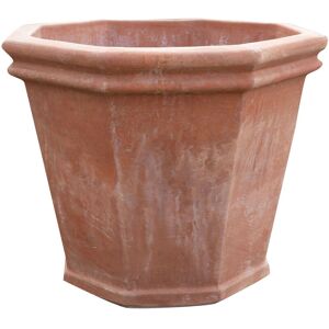 Biscottini - Terracotta vase 72x72x56 cm Made in Italy Large handcrafted outdoor terracotta pots for plants Terracotta vases Biscottini - Terracotta vase 72x72x56 cm Made in Italy Large handcrafted outdoor terracotta pots for plants Terracotta vases