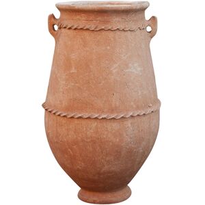 BISCOTTINI Garden Sahara terracotta pot Amphora for flowers Large indoor outdoor planter Decorative jar Large pots 45x75 cm Handmade BISCOTTINI Garden Sahara terracotta pot Amphora for flowers Large indoor outdoor planter Decorative jar Large pots 45x75 cm Handmade
