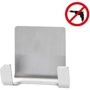 Tesa - Powerstrips Double stainless steel hook, easy installation without drilling (59710-00-01) Tesa - Powerstrips Double stainless steel hook, easy installation without drilling (59710-00-01)