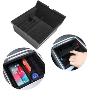 MEMKEY Tesla Model 3 Model y 2023 2022 2021 Center Console Storage Compartment Interior Accessories Flocked Armrest Hidden Storage Box MEMKEY Tesla Model 3 Model y 2023 2022 2021 Center Console Storage Compartment Interior Accessories Flocked Armrest Hidden Storage Box