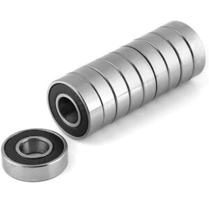 MEMKEY The latest 10 durable multi-purpose deep groove ball bearings with rubber seal 6001-2RS (12x28x8mm) MEMKEY The latest 10 durable multi-purpose deep groove ball bearings with rubber seal 6001-2RS (12x28x8mm)