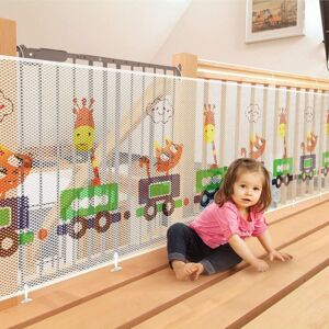 Linghhang - Thick Child Safety Net (300Lx79H CM),3m Safety Net for Animal Train Stairs,Baby Balcony Safety Net Linghhang - Thick Child Safety Net (300Lx79H CM),3m Safety Net for Animal Train Stairs,Baby Balcony Safety Net