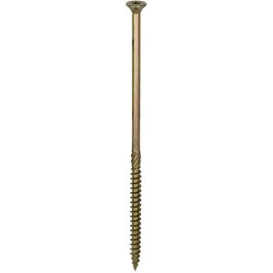 Timco - C2 Clamp-Fix Multi-Purpose Premium Countersunk Gold Woodscrews - 8.0 x 200 Timco - C2 Clamp-Fix Multi-Purpose Premium Countersunk Gold Woodscrews - 8.0 x 200