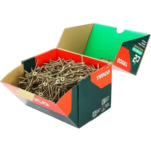 Timco - C2 Strong-Fix Multi-Purpose Premium Countersunk Gold Woodscrews - 5.0 x 50 Timco - C2 Strong-Fix Multi-Purpose Premium Countersunk Gold Woodscrews - 5.0 x 50