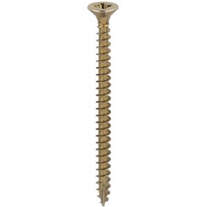 Timco - Classic Multi-Purpose Countersunk Gold Woodscrews - 5.0 x 55 Timco - Classic Multi-Purpose Countersunk Gold Woodscrews - 5.0 x 55