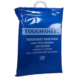 Timco - Damp Proof Membrane Handy Pack Blue - 4m x 5m / 250 microns Timco - Damp Proof Membrane Handy Pack Blue - 4m x 5m / 250 microns