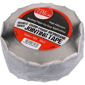 Double Sided Damp Proof Membrane Jointing Tape - 10m x 50mm - Timco Double Sided Damp Proof Membrane Jointing Tape - 10m x 50mm - Timco