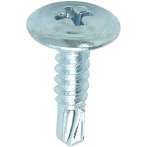 Timco - Self-Drilling Metal Framing Pan Head Silver Screws - 8 x 1 Timco - Self-Drilling Metal Framing Pan Head Silver Screws - 8 x 1