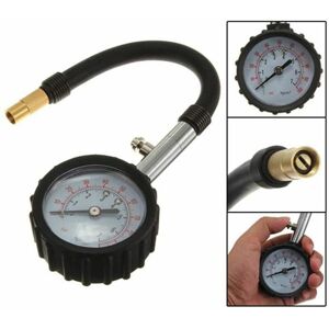 Qersta - Manometer Tire Pressure Gauge Dial Inflation Gauge Air Tire 0-100 psi Auto Motorcycle Qersta - Manometer Tire Pressure Gauge Dial Inflation Gauge Air Tire 0-100 psi Auto Motorcycle