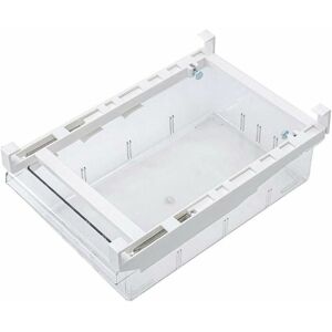 TRIMEC Tiroir pour refrigerateur, support rétractable d'étagère de réfrigérateur avec la partition, adapté pour la partition de réfrigérateur de 30-44 cm TRIMEC Tiroir pour refrigerateur, support rétractable d'étagère de réfrigérateur avec la partition, adapté pour la partition de réfrigérateur de 30-44 cm