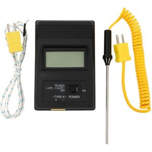 Tlily - TM-902C(-50 Celsius to 750 Celsius) Temperature Meter TM902C Digital k Type Thermometer Sensor + Thermocouple Probe detector Needle Tlily - TM-902C(-50 Celsius to 750 Celsius) Temperature Meter TM902C Digital k Type Thermometer Sensor + Thermocouple Probe detector Needle