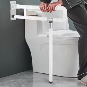 SANS MARQUE Toilet grab bar, bed grab bar, disabled toilet grab bar, visible wall-mounted bathroom grab bar with leg support, 600kg load capacity for seniors, SANS MARQUE Toilet grab bar, bed grab bar, disabled toilet grab bar, visible wall-mounted bathroom grab bar with leg support, 600kg load capacity for seniors,