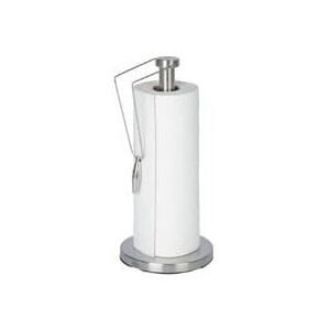Toilet paper holder, vertical roll holder with handle, stainless steel, ø 15x33 cm, matt silver Mumu Toilet paper holder, vertical roll holder with handle, stainless steel, ø 15x33 cm, matt silver Mumu