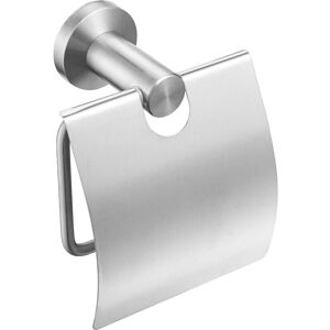 WOIYIC Toilet paper roll holder with cover, brushed toilet paper holder, stainless steel wire drawing, wall mount WOIYIC Toilet paper roll holder with cover, brushed toilet paper holder, stainless steel wire drawing, wall mount