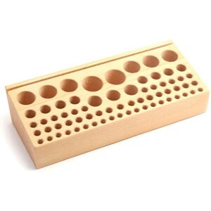Tlily - Tool Rack 68 Hole Manual diy Beech Wood Table Storage Printing Box Tlily - Tool Rack 68 Hole Manual diy Beech Wood Table Storage Printing Box