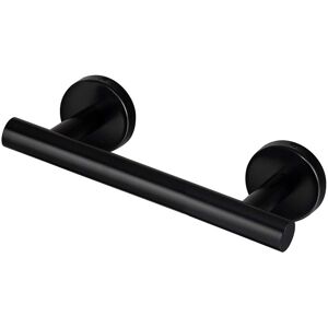 Tlily - Towel Bar, 9 Inch Matte Black Single Racks for Bathroom Kitchen Hand Holder Dish Cloths Hanger Tlily - Towel Bar, 9 Inch Matte Black Single Racks for Bathroom Kitchen Hand Holder Dish Cloths Hanger