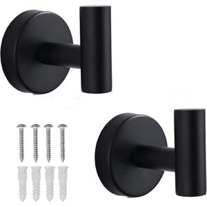 BEIJIYI Towel Hooks, SUS 304 Stainless Steel Bathroom Hooks, Heavy Duty Wall Hooks for Bathroom, Robe Hooks, Wall Hooks, Towel Hooks, 2 Pack BEIJIYI Towel Hooks, SUS 304 Stainless Steel Bathroom Hooks, Heavy Duty Wall Hooks for Bathroom, Robe Hooks, Wall Hooks, Towel Hooks, 2 Pack