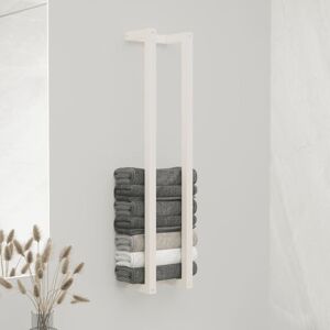 Towel Rack White 23x18x110 cm Solid Wood Pine Vidaxl Towel Rack White 23x18x110 cm Solid Wood Pine Vidaxl
