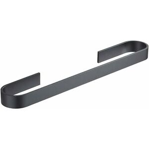 Sweevt - Towel Rail for Bathroom, Towel Holder Bathroom Towels Rack, Hanger Black Silver Alloy Wall Hanging Towel Bar Organizer Kitchen Storage Sweevt - Towel Rail for Bathroom, Towel Holder Bathroom Towels Rack, Hanger Black Silver Alloy Wall Hanging Towel Bar Organizer Kitchen Storage