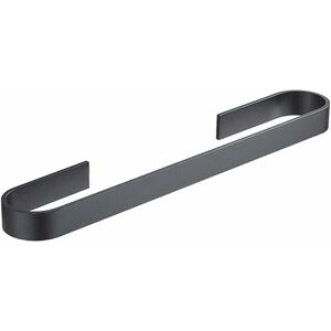 Sweevt - Towel Rail for Bathroom, Towel Holder Bathroom Towels Rack, Hanger Black Silver Alloy Wall Hanging Towel Bar Organizer Kitchen Storage Sweevt - Towel Rail for Bathroom, Towel Holder Bathroom Towels Rack, Hanger Black Silver Alloy Wall Hanging Towel Bar Organizer Kitchen Storage