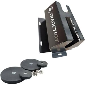 Tradetidy Adhesive Tape Holder - Black + TT-MAGKIT Magnetic Mounting Kit TT-ATB Tradetidy Adhesive Tape Holder - Black + TT-MAGKIT Magnetic Mounting Kit TT-ATB