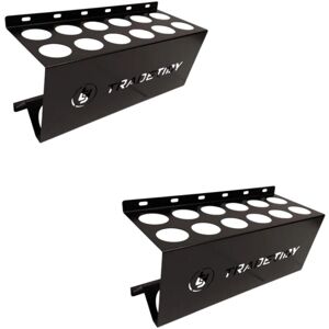 Tradetidy TT-STB12 x2 Silicone Adhesive Caulk Mastic 12 Tube Holder - Black Tradetidy TT-STB12 x2 Silicone Adhesive Caulk Mastic 12 Tube Holder - Black