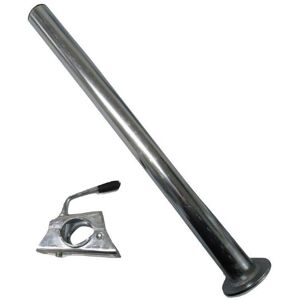 SECUREFIX DIRECT Trailer Prop Stand Drop Tube & Clamp 48MM x 600MM (Caravan Support Leg Steady Bar) SECUREFIX DIRECT Trailer Prop Stand Drop Tube & Clamp 48MM x 600MM (Caravan Support Leg Steady Bar)