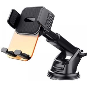 YMYNY Transparent Orange One-piece Car Phone Holder, Car Phone Mount for Dashboard, 360° Rotation, Car Windshield Mount (4-7 inch Smartphone) mumu YMYNY Transparent Orange One-piece Car Phone Holder, Car Phone Mount for Dashboard, 360° Rotation, Car Windshield Mount (4-7 inch Smartphone) mumu
