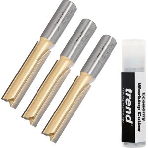 Trend BR01X1/2TC 50mm 1/2 TCT Straight Kitchen Worktop Router Cutter BR01 Bit x3 Trend BR01X1/2TC 50mm 1/2 TCT Straight Kitchen Worktop Router Cutter BR01 Bit x3