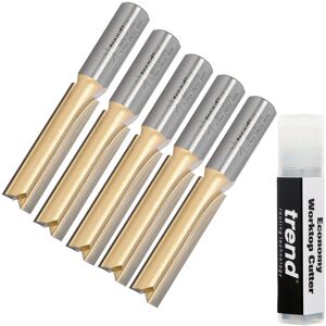 Trend BR01X1/2TC 50mm 1/2 TCT Straight Kitchen Worktop Router Cutter BR01 Bit x5 Trend BR01X1/2TC 50mm 1/2 TCT Straight Kitchen Worktop Router Cutter BR01 Bit x5