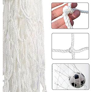 Trintion 24X8 ft Kids Football Goal Net Replacement for Practice Training - Fits 6' X 4', 8' X 6', 12' X 6', 24' X 8' Goals (No Frame Included) Trintion 24X8 ft Kids Football Goal Net Replacement for Practice Training - Fits 6' X 4', 8' X 6', 12' X 6', 24' X 8' Goals (No Frame Included)