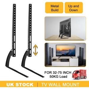 Trintion Height-Adjustable Universal TV Stand - Metal TV Leg for 37''-75'' TVs, 50kg Load Capacity, Ideal for Home Use Trintion Height-Adjustable Universal TV Stand - Metal TV Leg for 37''-75'' TVs, 50kg Load Capacity, Ideal for Home Use