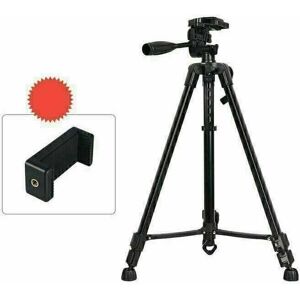 TIGREZY Trépied, Trepied Appareil Photo en Alliage d'Aluminium, 52cm-140cm, Tête Pivotante 360Ḟ avec Support de Téléphone, Trépied Ultraléger pour TIGREZY Trépied, Trepied Appareil Photo en Alliage d'Aluminium, 52cm-140cm, Tête Pivotante 360Ḟ avec Support de Téléphone, Trépied Ultraléger pour