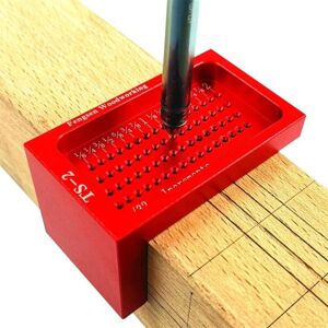 Tinor - TS-2 Scriber Carpentry T-Type Woodworking Marking Ruler Cross Hole Gauge Tinor - TS-2 Scriber Carpentry T-Type Woodworking Marking Ruler Cross Hole Gauge