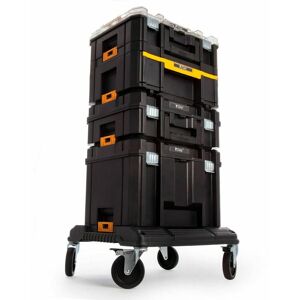 Dewalt DWST1-81048 Tstak Tower - Includes 4 Cases with Wheeled Cart Trolley Dewalt DWST1-81048 Tstak Tower - Includes 4 Cases with Wheeled Cart Trolley