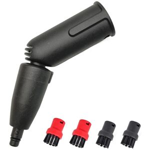 COOCHEER Turbine Nozzle Kit, 1 Steam Turbine Brush, 4 Assorted Brushes, Steam Cleaner Accessories, Suitable for Karcher COOCHEER Turbine Nozzle Kit, 1 Steam Turbine Brush, 4 Assorted Brushes, Steam Cleaner Accessories, Suitable for Karcher