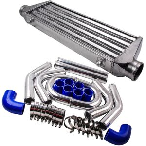 MAXPEEDINGRODS 550x180x65mm Turbo FRONT MOUNT INTERCOOLER + 2.5" 64mm Intercooler pipe New MAXPEEDINGRODS 550x180x65mm Turbo FRONT MOUNT INTERCOOLER + 2.5" 64mm Intercooler pipe New